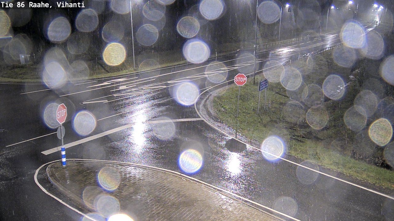 Weather Camera Image Road 86 Raahe, Vihanti, Raahe, Pohjois-Pohjanmaa