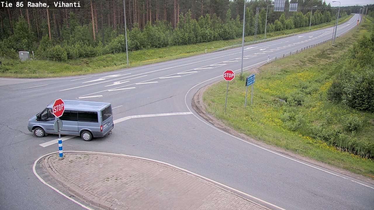 Kelikamerat Kuva Tie 86 Raahe, Vihanti, Raahe, Pohjois-Pohjanmaa