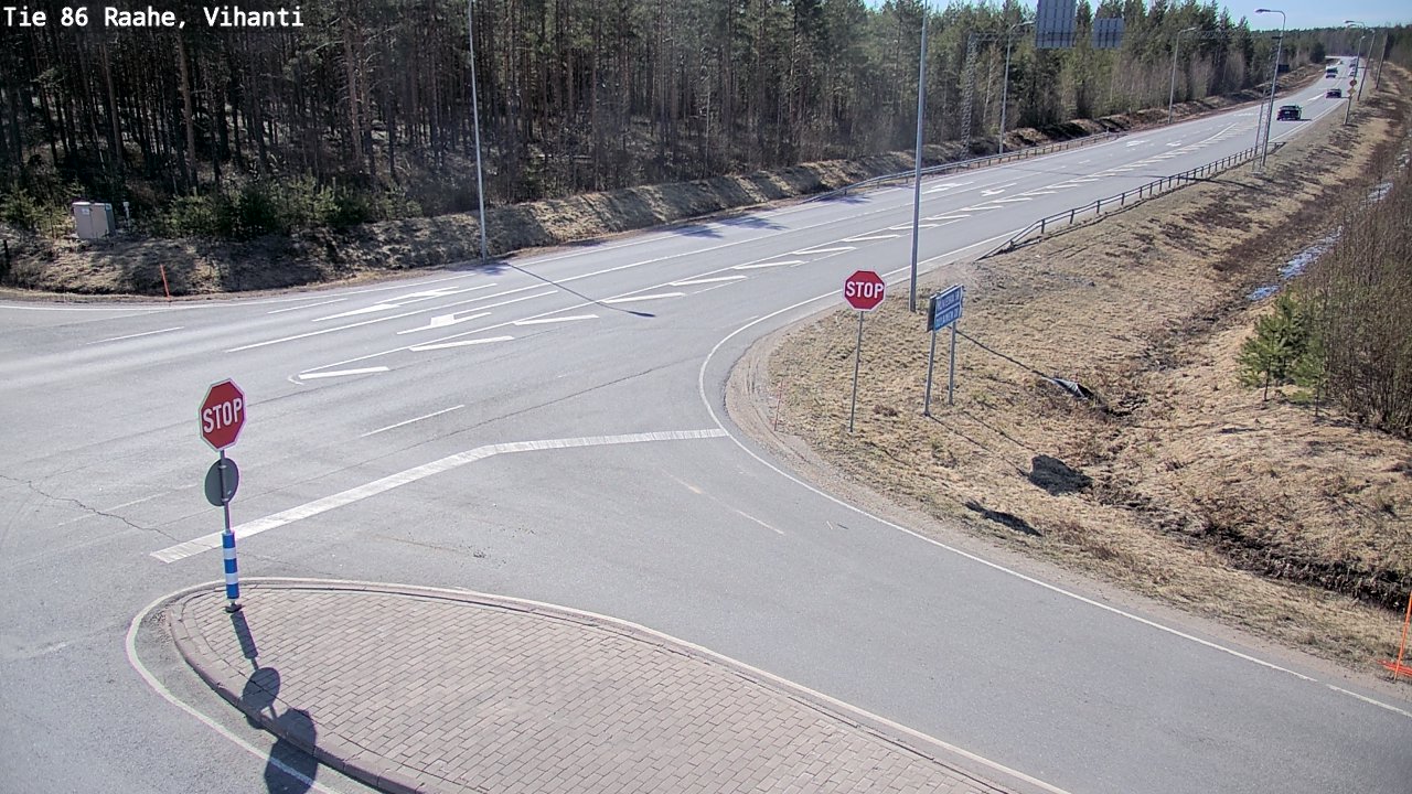 Kelikamerat Kuva Tie 86 Raahe, Vihanti, Raahe, Pohjois-Pohjanmaa