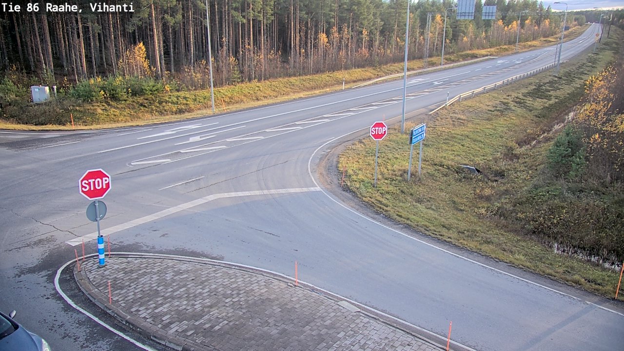 Kelikamerat Kuva Tie 86 Raahe, Vihanti, Raahe, Pohjois-Pohjanmaa