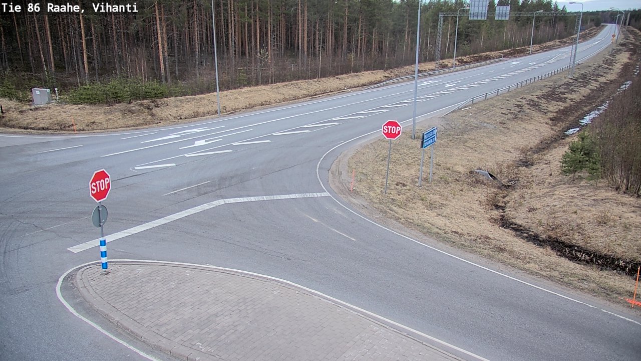 Kelikamerat Kuva Tie 86 Raahe, Vihanti, Raahe, Pohjois-Pohjanmaa