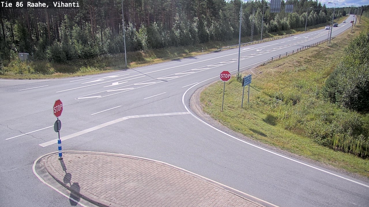 Kelikamerat Kuva Tie 86 Raahe, Vihanti, Raahe, Pohjois-Pohjanmaa