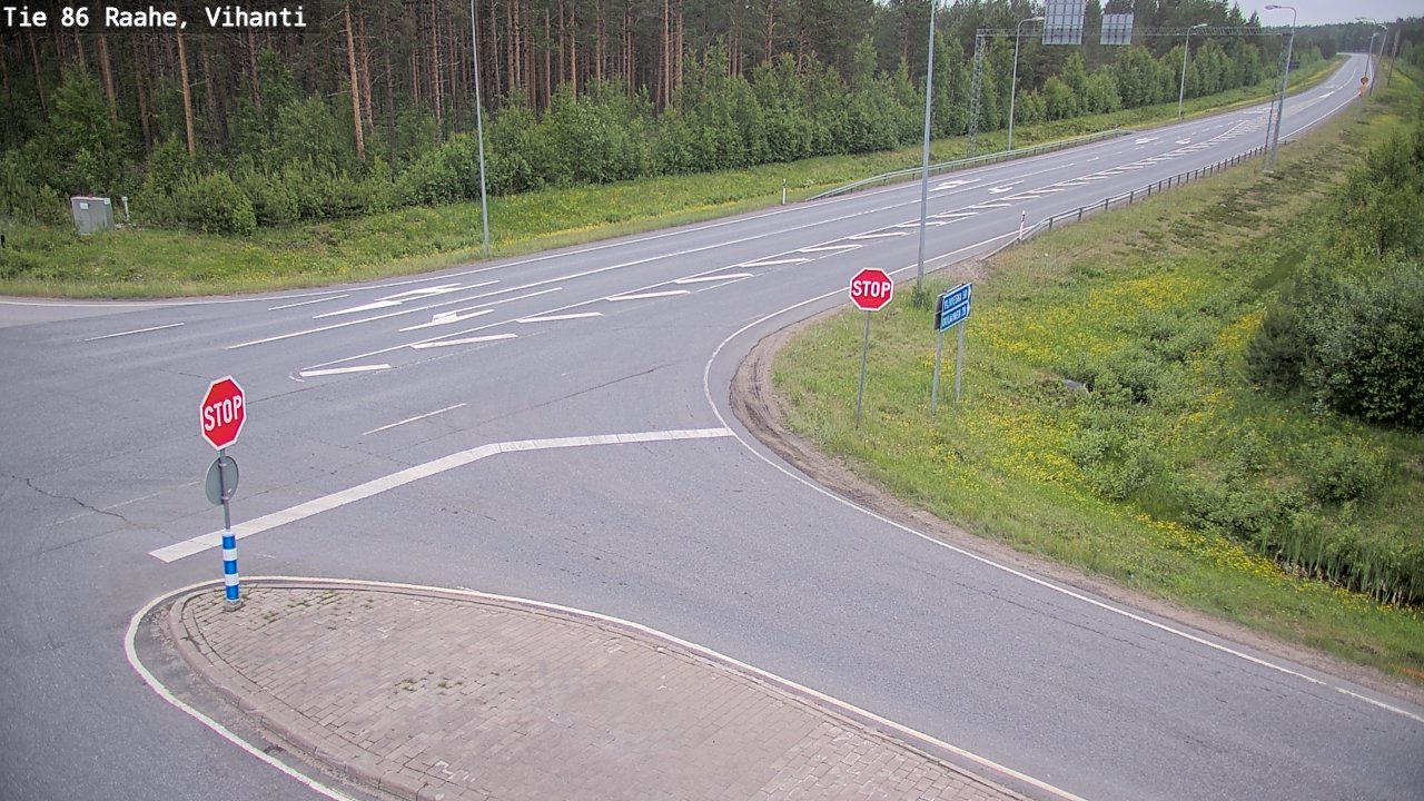 Kelikamerat Kuva Tie 86 Raahe, Vihanti, Raahe, Pohjois-Pohjanmaa