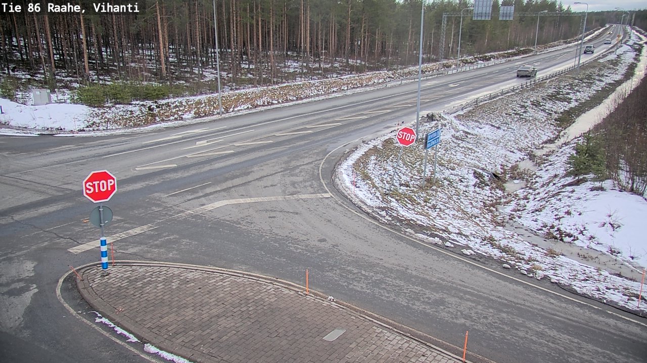 Kelikamerat Kuva Tie 86 Raahe, Vihanti, Raahe, Pohjois-Pohjanmaa