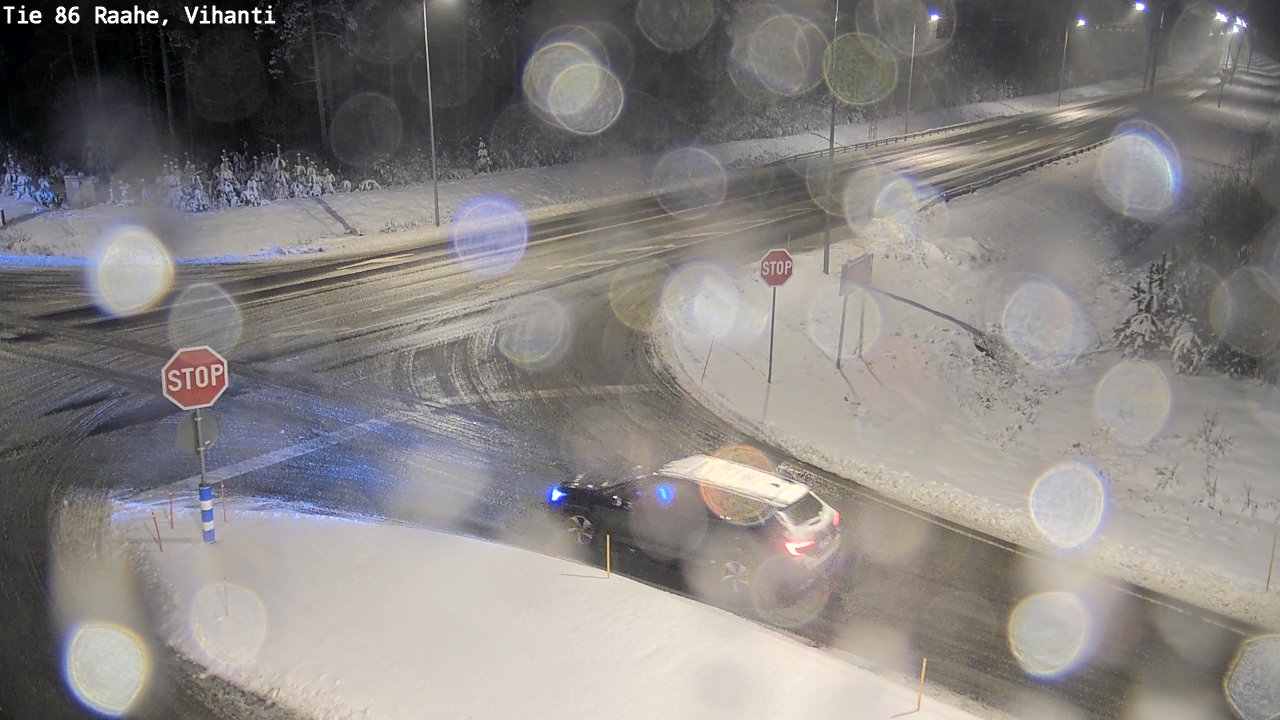 Weather Camera Image Road 86 Raahe, Vihanti, Raahe, Pohjois-Pohjanmaa