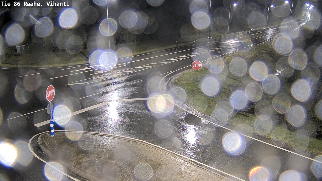 Weather Camera Image Road 86 Raahe, Vihanti, Raahe, Pohjois-Pohjanmaa