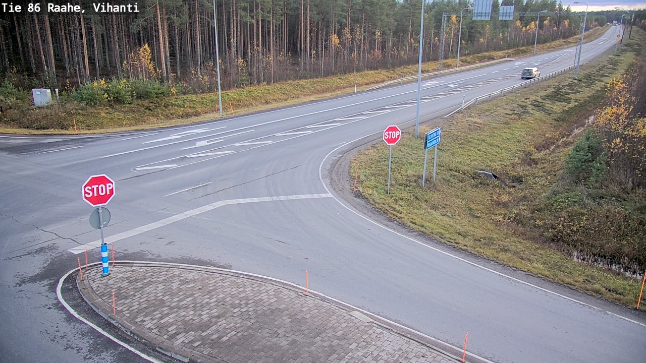 Kelikamerat Kuva Tie 86 Raahe, Vihanti, Raahe, Pohjois-Pohjanmaa