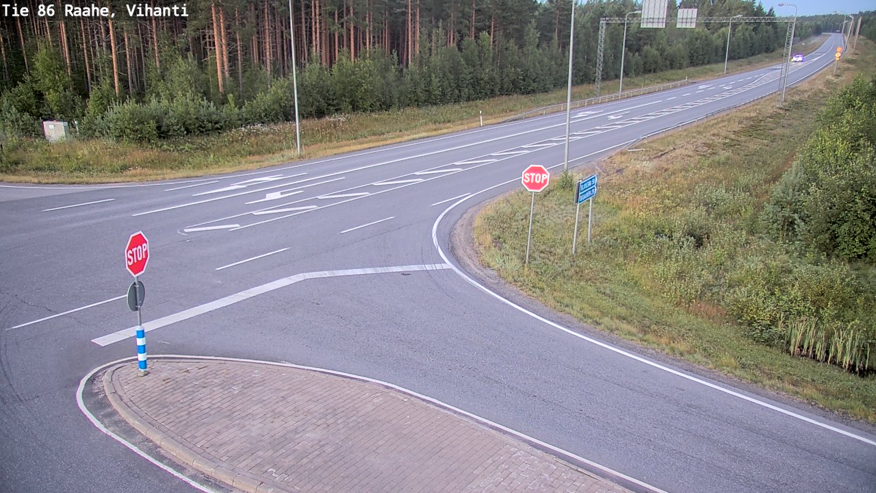 Kelikamerat Kuva Tie 86 Raahe, Vihanti, Raahe, Pohjois-Pohjanmaa