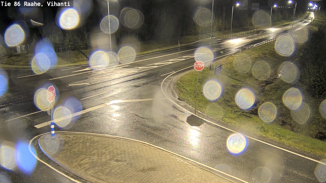 Weather Camera Image Road 86 Raahe, Vihanti, Raahe, Pohjois-Pohjanmaa