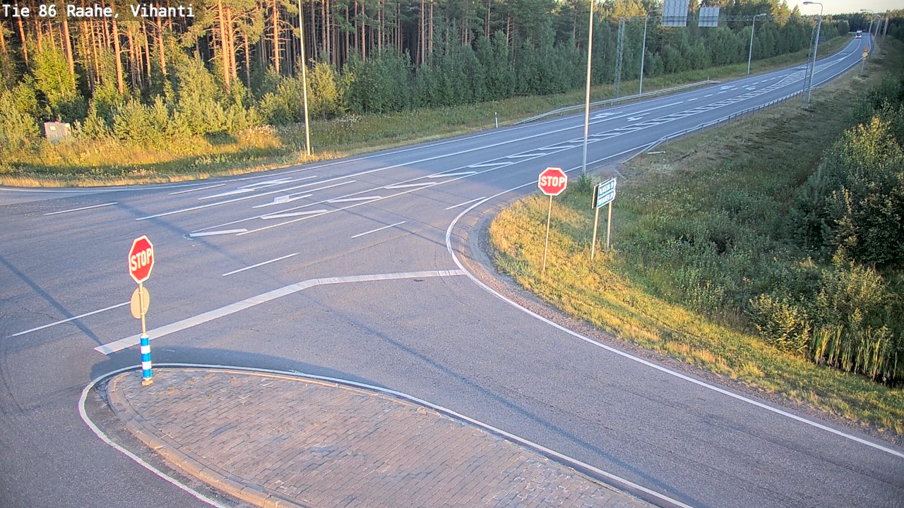 Kelikamerat Kuva Tie 86 Raahe, Vihanti, Raahe, Pohjois-Pohjanmaa