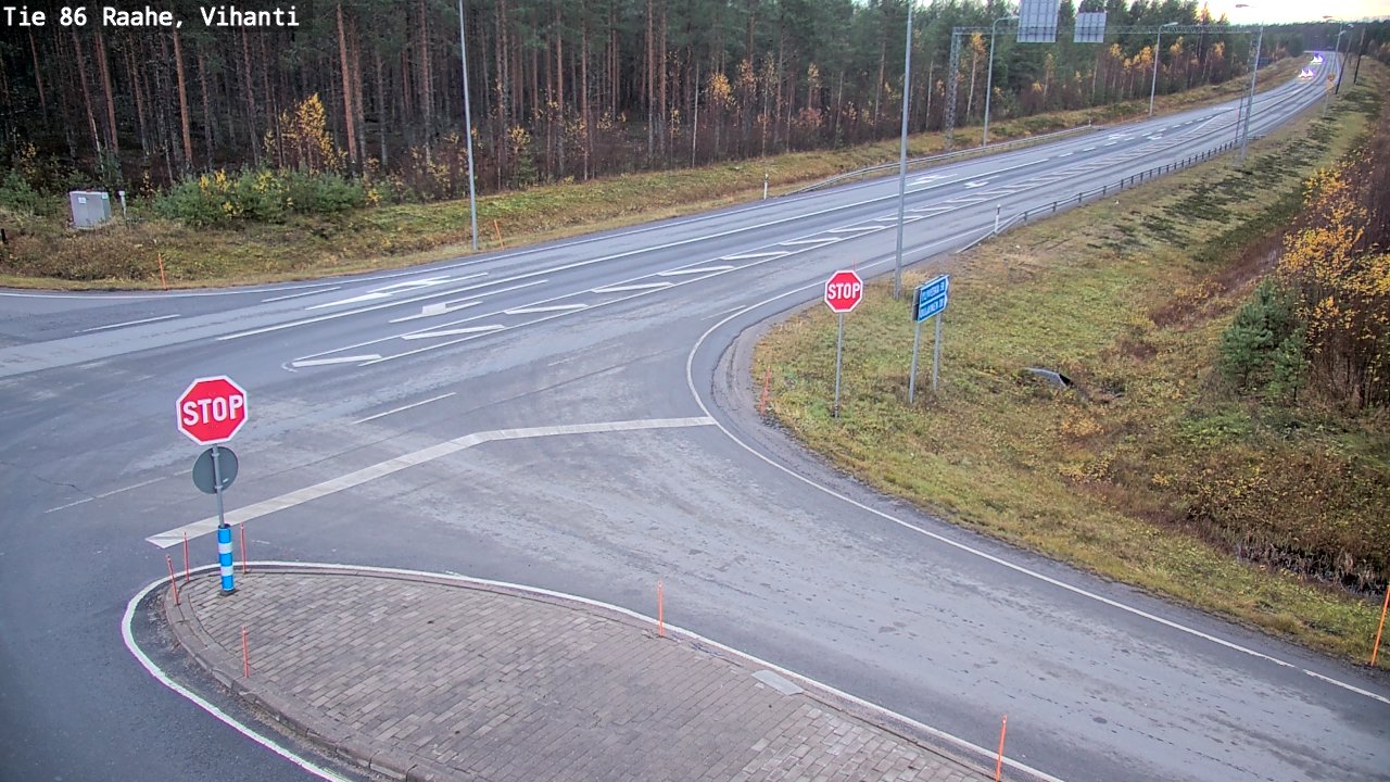 Kelikamerat Kuva Tie 86 Raahe, Vihanti, Raahe, Pohjois-Pohjanmaa