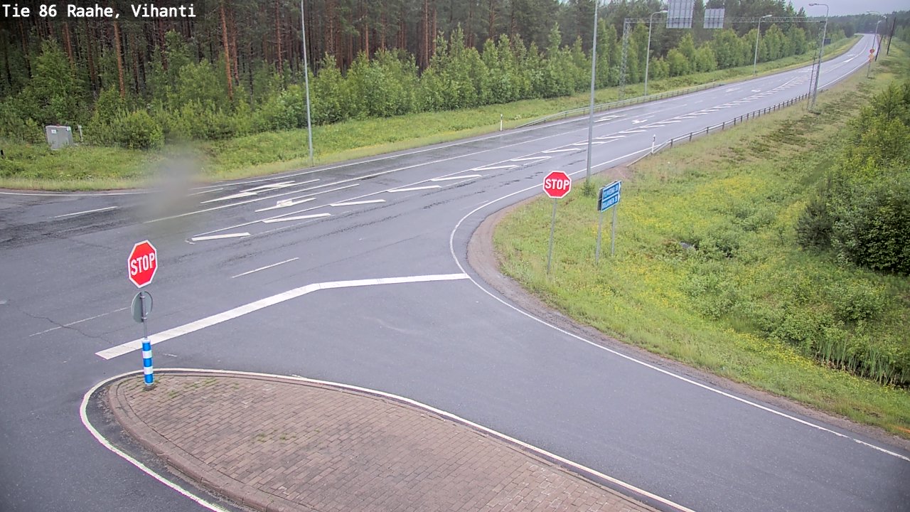 Kelikamerat Kuva Tie 86 Raahe, Vihanti, Raahe, Pohjois-Pohjanmaa