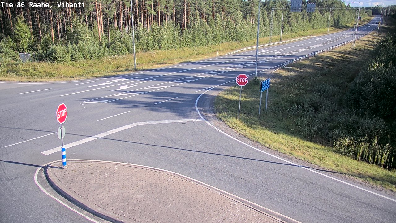 Kelikamerat Kuva Tie 86 Raahe, Vihanti, Raahe, Pohjois-Pohjanmaa