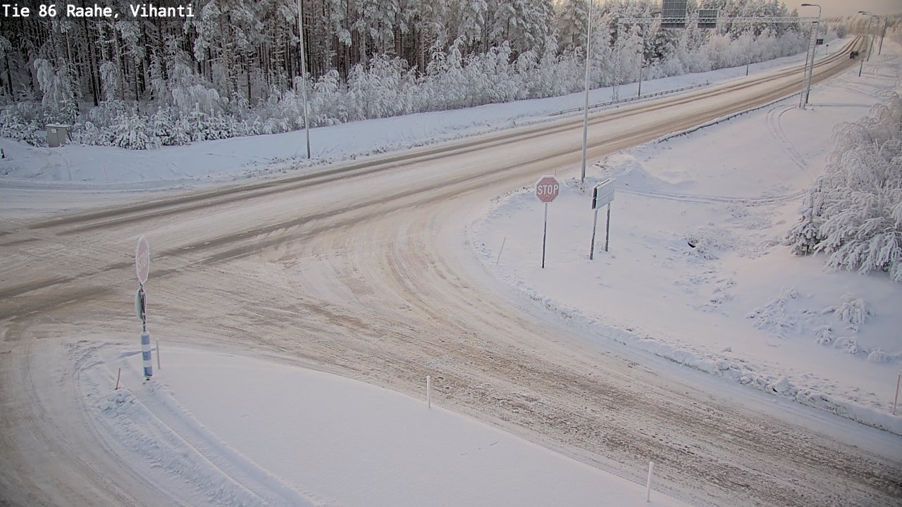 Kelikamerat Kuva Tie 86 Raahe, Vihanti, Raahe, Pohjois-Pohjanmaa