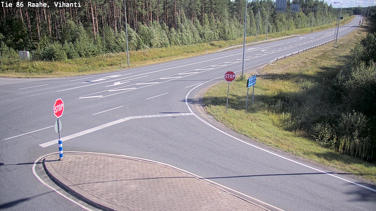 Kelikamerat Kuva Tie 86 Raahe, Vihanti, Raahe, Pohjois-Pohjanmaa