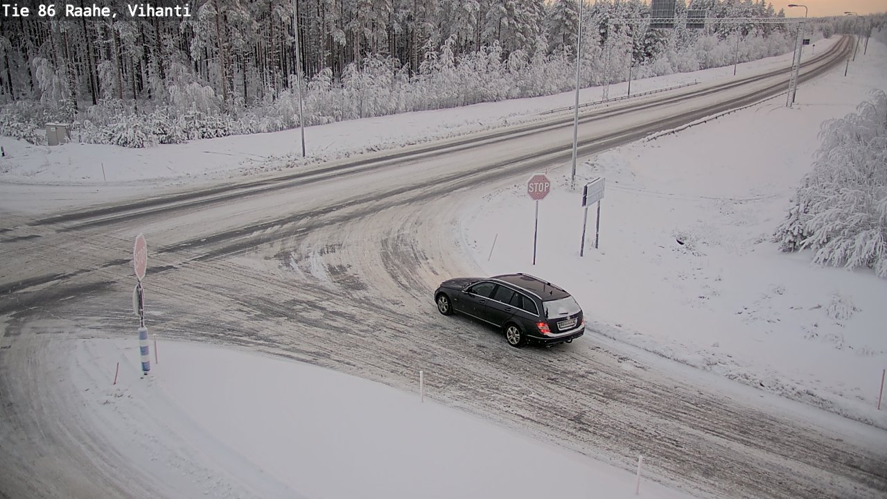 Kelikamerat Kuva Tie 86 Raahe, Vihanti, Raahe, Pohjois-Pohjanmaa