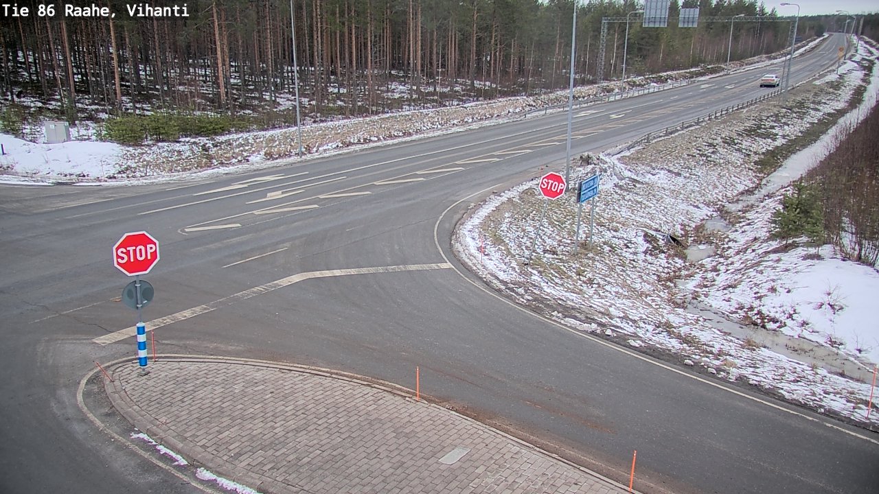 Kelikamerat Kuva Tie 86 Raahe, Vihanti, Raahe, Pohjois-Pohjanmaa