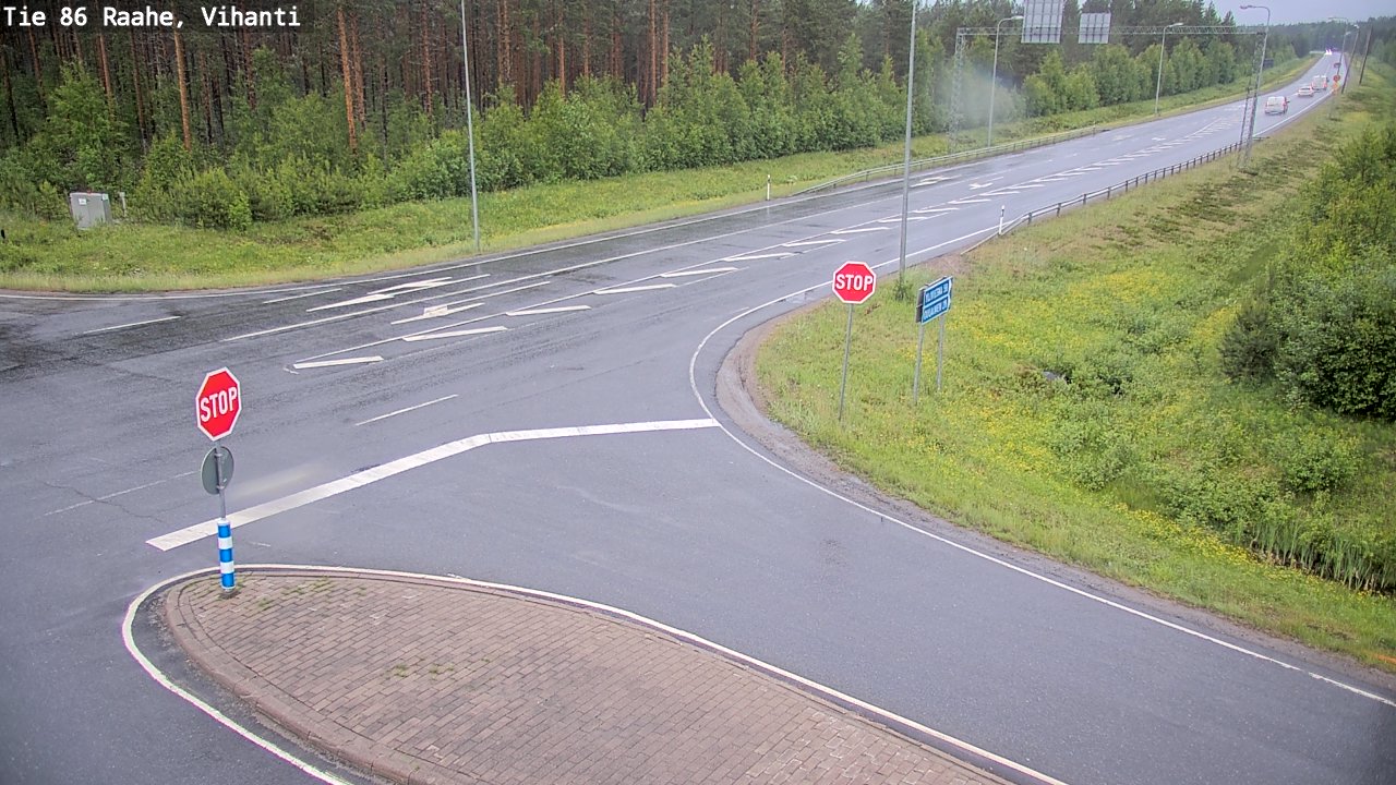 Kelikamerat Kuva Tie 86 Raahe, Vihanti, Raahe, Pohjois-Pohjanmaa