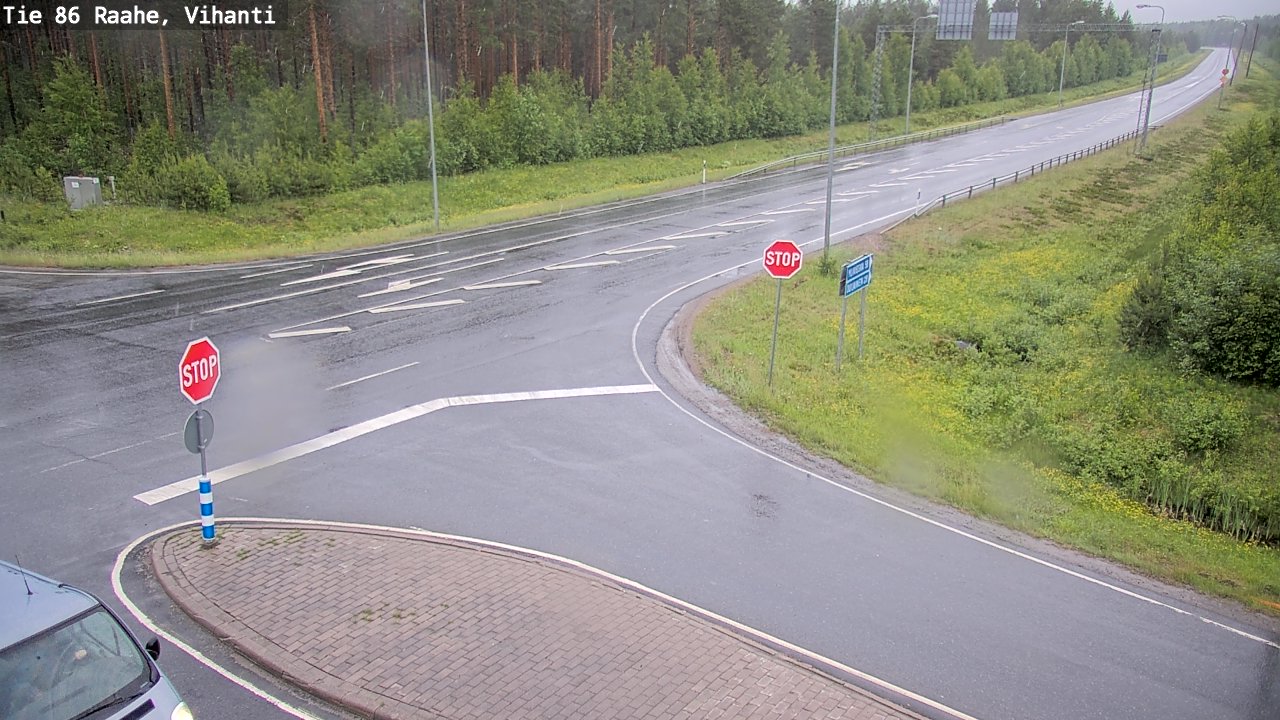 Kelikamerat Kuva Tie 86 Raahe, Vihanti, Raahe, Pohjois-Pohjanmaa