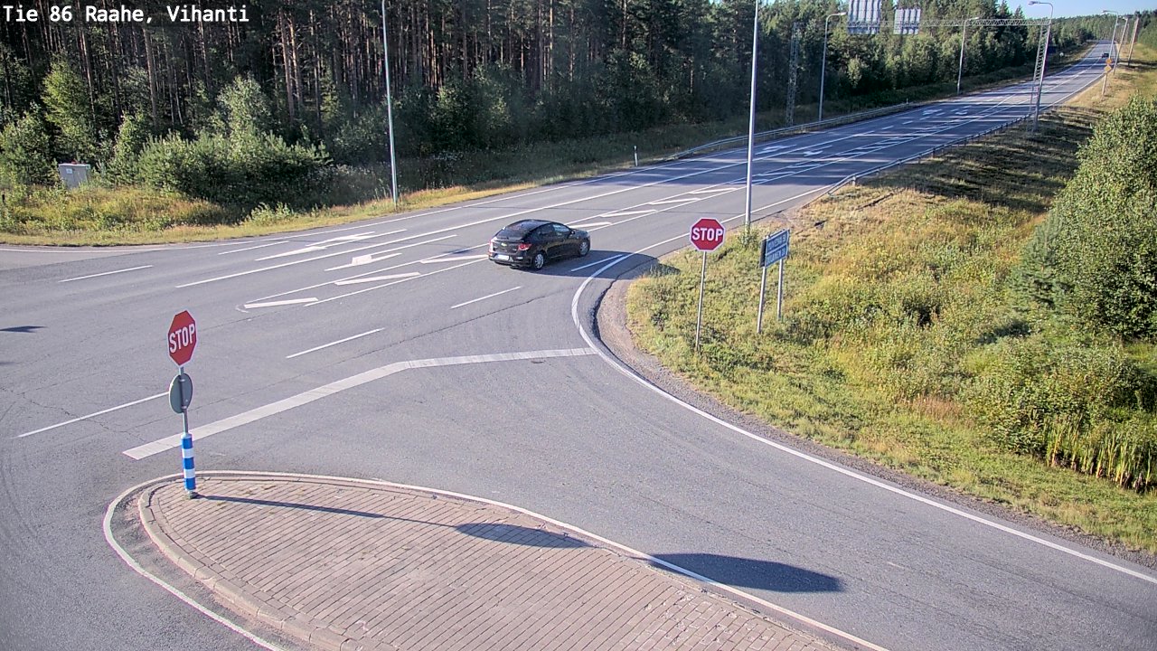 Kelikamerat Kuva Tie 86 Raahe, Vihanti, Raahe, Pohjois-Pohjanmaa