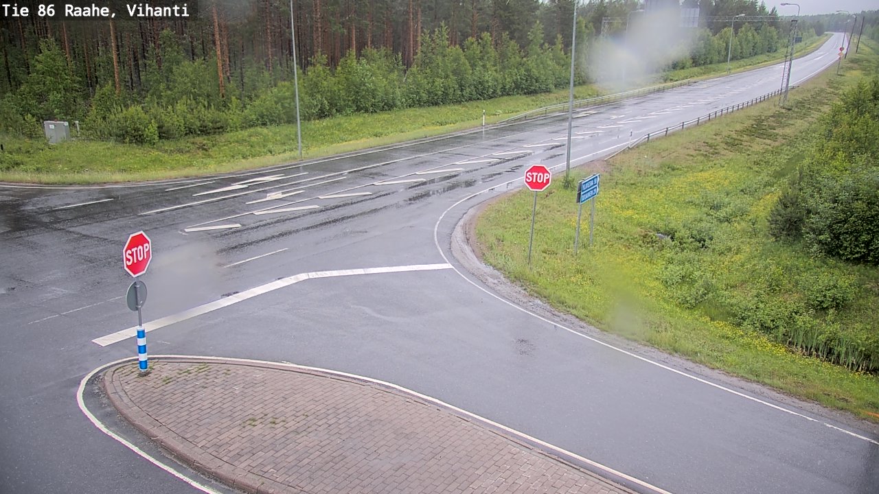 Kelikamerat Kuva Tie 86 Raahe, Vihanti, Raahe, Pohjois-Pohjanmaa