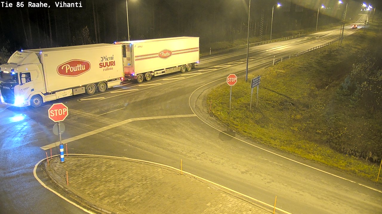 Kelikamerat Kuva Tie 86 Raahe, Vihanti, Raahe, Pohjois-Pohjanmaa