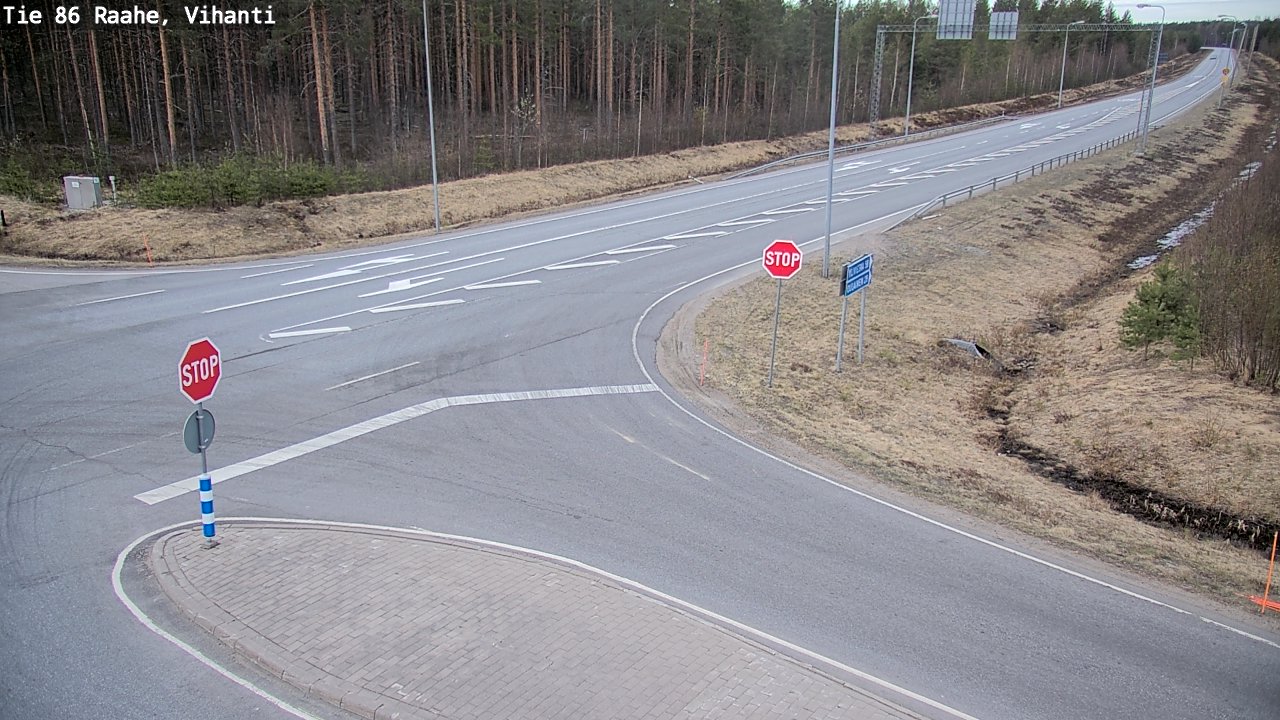 Kelikamerat Kuva Tie 86 Raahe, Vihanti, Raahe, Pohjois-Pohjanmaa