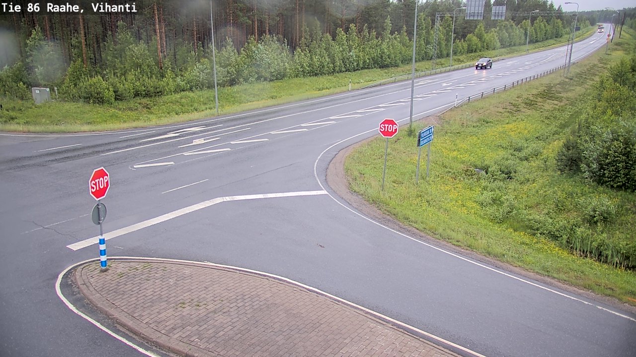 Kelikamerat Kuva Tie 86 Raahe, Vihanti, Raahe, Pohjois-Pohjanmaa