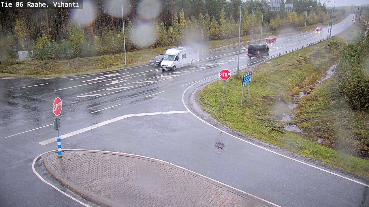 Kelikamerat Kuva Tie 86 Raahe, Vihanti, Raahe, Pohjois-Pohjanmaa
