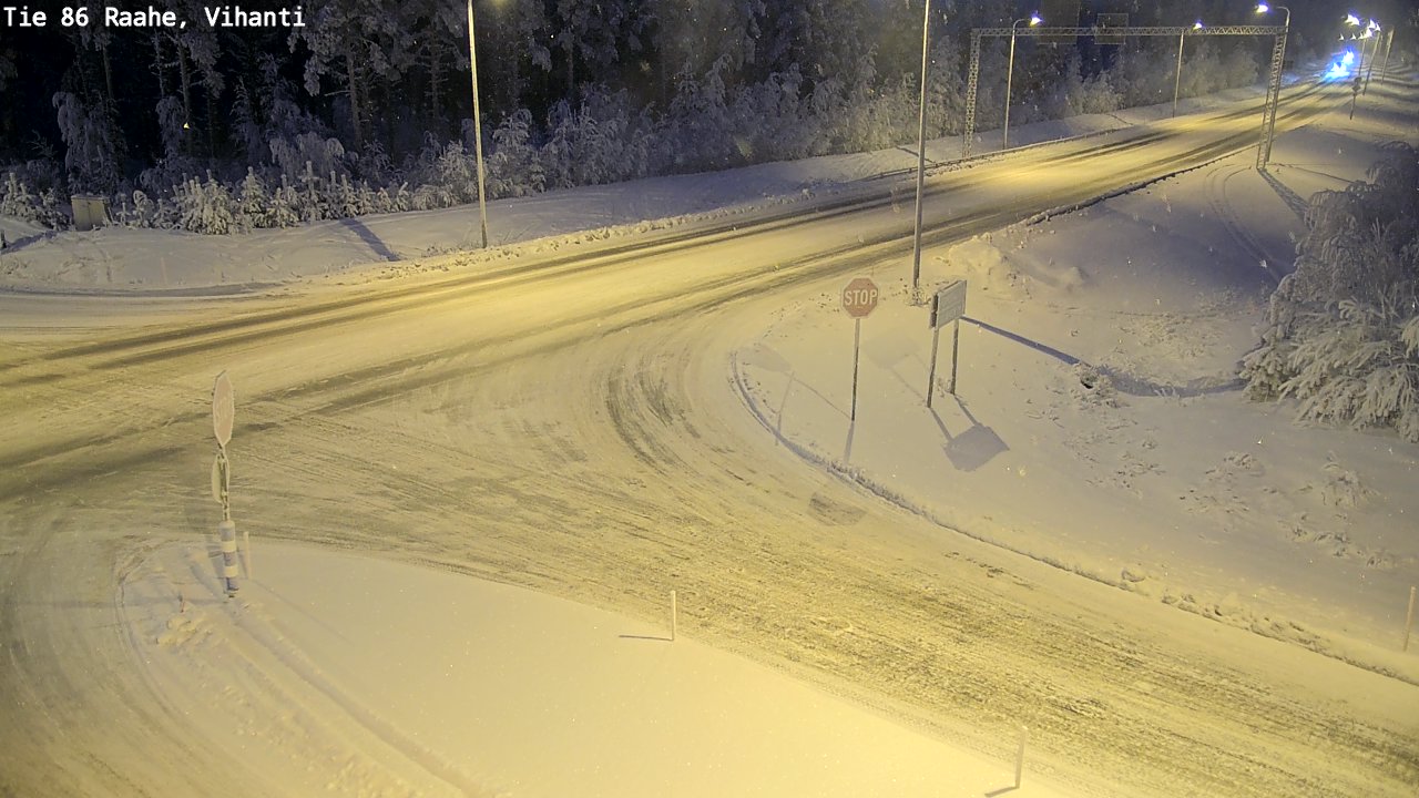 Kelikamerat Kuva Tie 86 Raahe, Vihanti, Raahe, Pohjois-Pohjanmaa