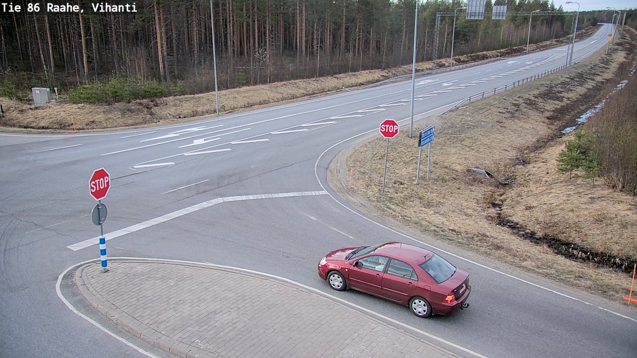 Kelikamerat Kuva Tie 86 Raahe, Vihanti, Raahe, Pohjois-Pohjanmaa