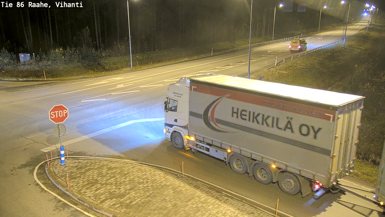 Kelikamerat Kuva Tie 86 Raahe, Vihanti, Raahe, Pohjois-Pohjanmaa