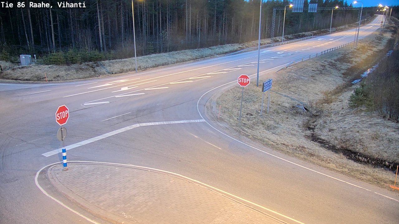 Kelikamerat Kuva Tie 86 Raahe, Vihanti, Raahe, Pohjois-Pohjanmaa