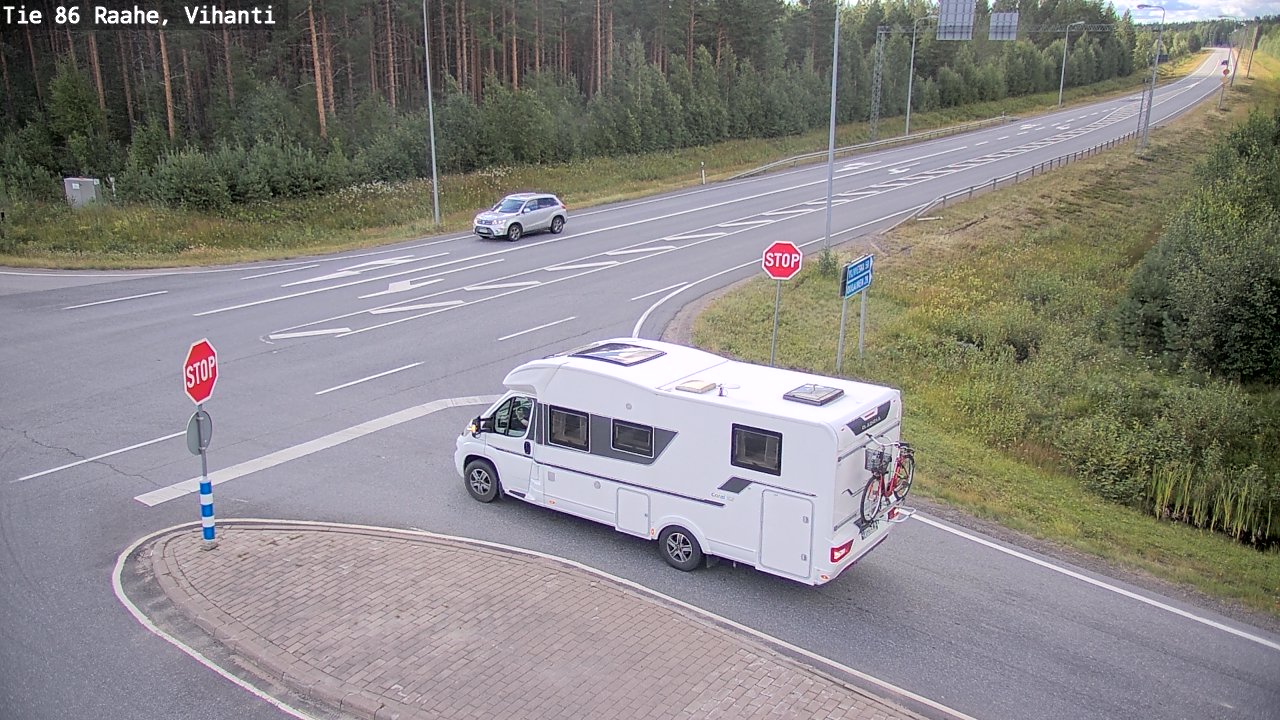 Kelikamerat Kuva Tie 86 Raahe, Vihanti, Raahe, Pohjois-Pohjanmaa