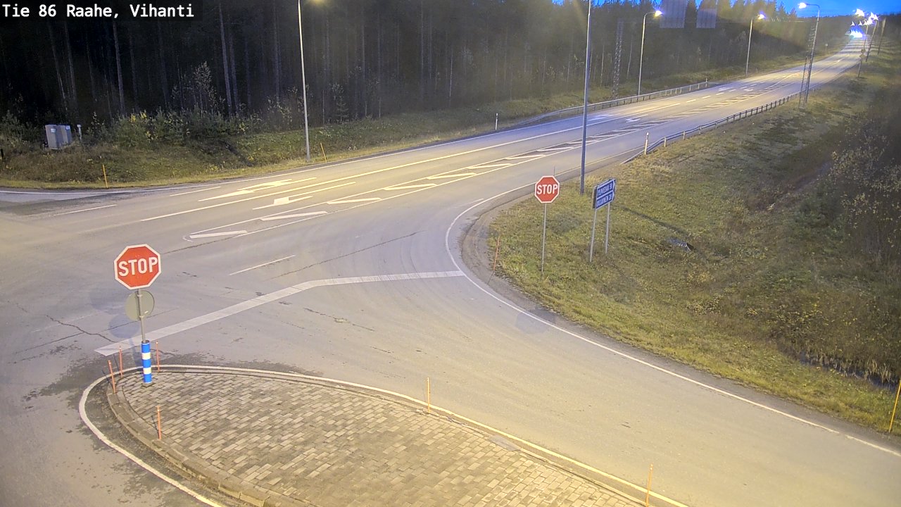 Kelikamerat Kuva Tie 86 Raahe, Vihanti, Raahe, Pohjois-Pohjanmaa