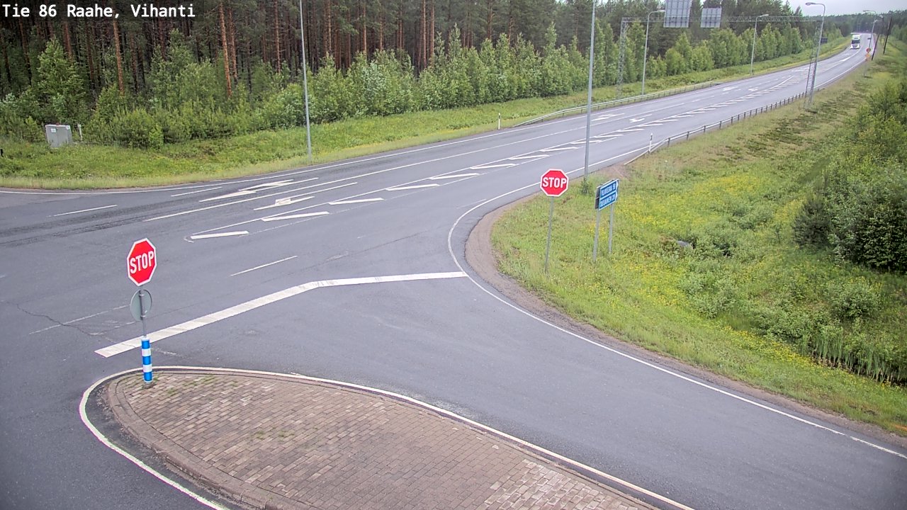 Kelikamerat Kuva Tie 86 Raahe, Vihanti, Raahe, Pohjois-Pohjanmaa