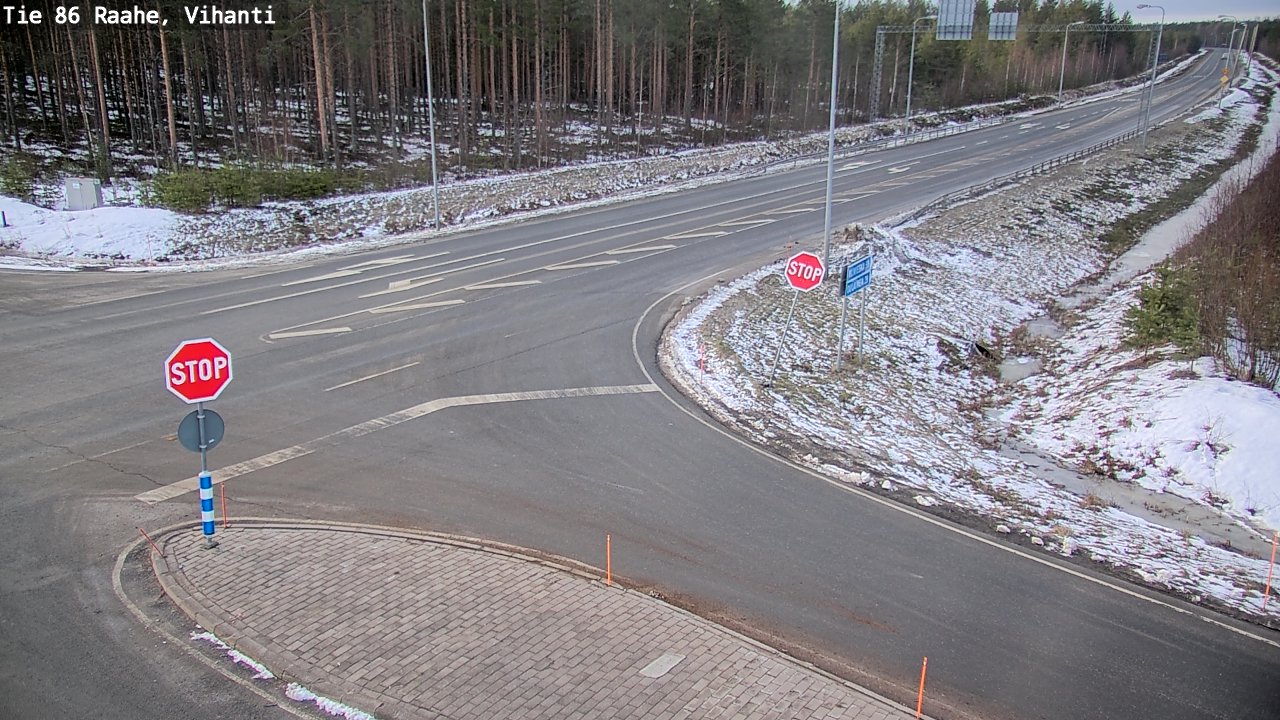 Kelikamerat Kuva Tie 86 Raahe, Vihanti, Raahe, Pohjois-Pohjanmaa
