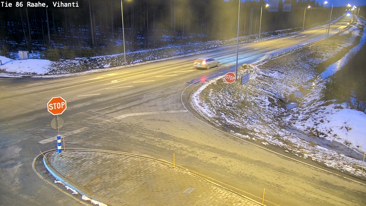 Kelikamerat Kuva Tie 86 Raahe, Vihanti, Raahe, Pohjois-Pohjanmaa