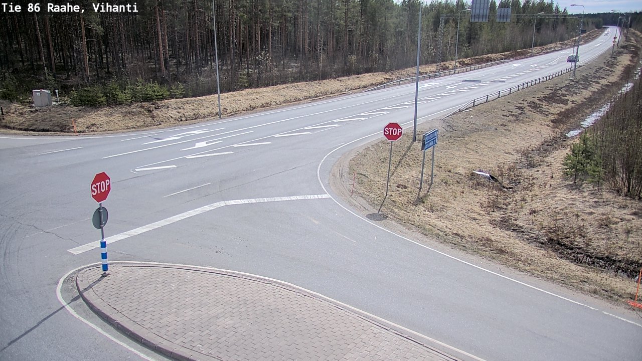 Kelikamerat Kuva Tie 86 Raahe, Vihanti, Raahe, Pohjois-Pohjanmaa