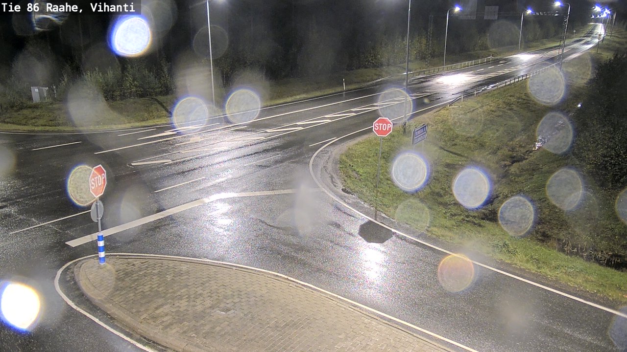Weather Camera Image Road 86 Raahe, Vihanti, Raahe, Pohjois-Pohjanmaa