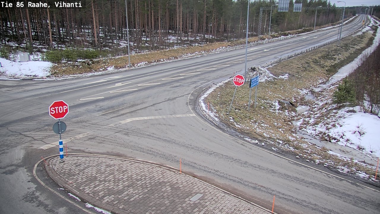 Kelikamerat Kuva Tie 86 Raahe, Vihanti, Raahe, Pohjois-Pohjanmaa