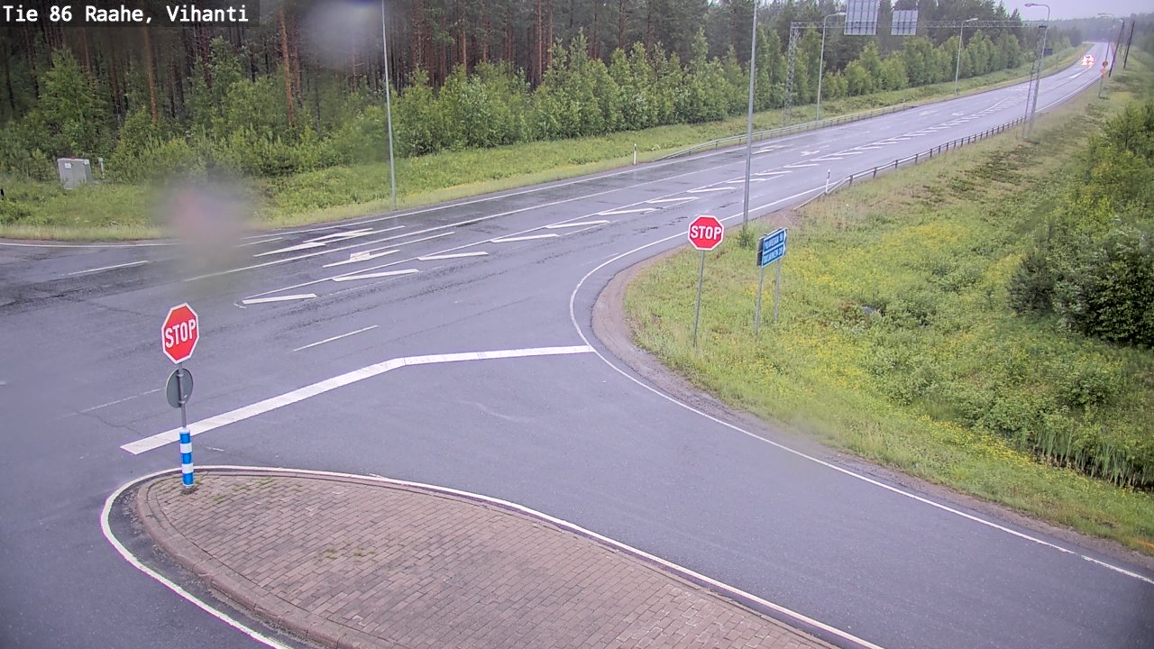 Kelikamerat Kuva Tie 86 Raahe, Vihanti, Raahe, Pohjois-Pohjanmaa