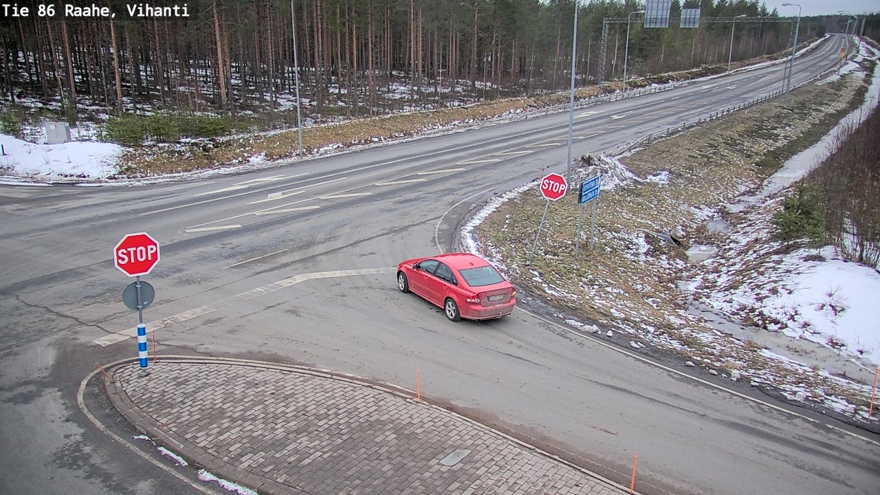 Kelikamerat Kuva Tie 86 Raahe, Vihanti, Raahe, Pohjois-Pohjanmaa