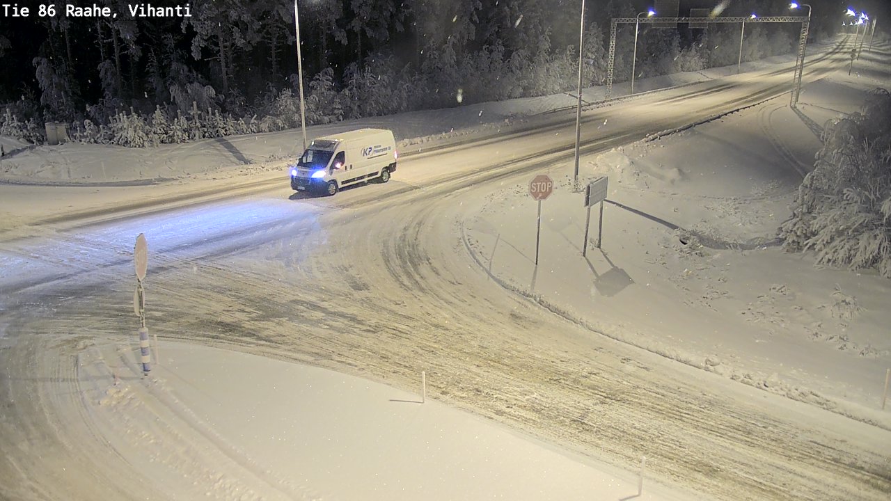 Kelikamerat Kuva Tie 86 Raahe, Vihanti, Raahe, Pohjois-Pohjanmaa