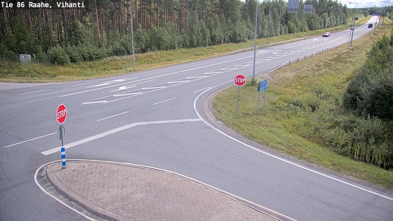 Kelikamerat Kuva Tie 86 Raahe, Vihanti, Raahe, Pohjois-Pohjanmaa