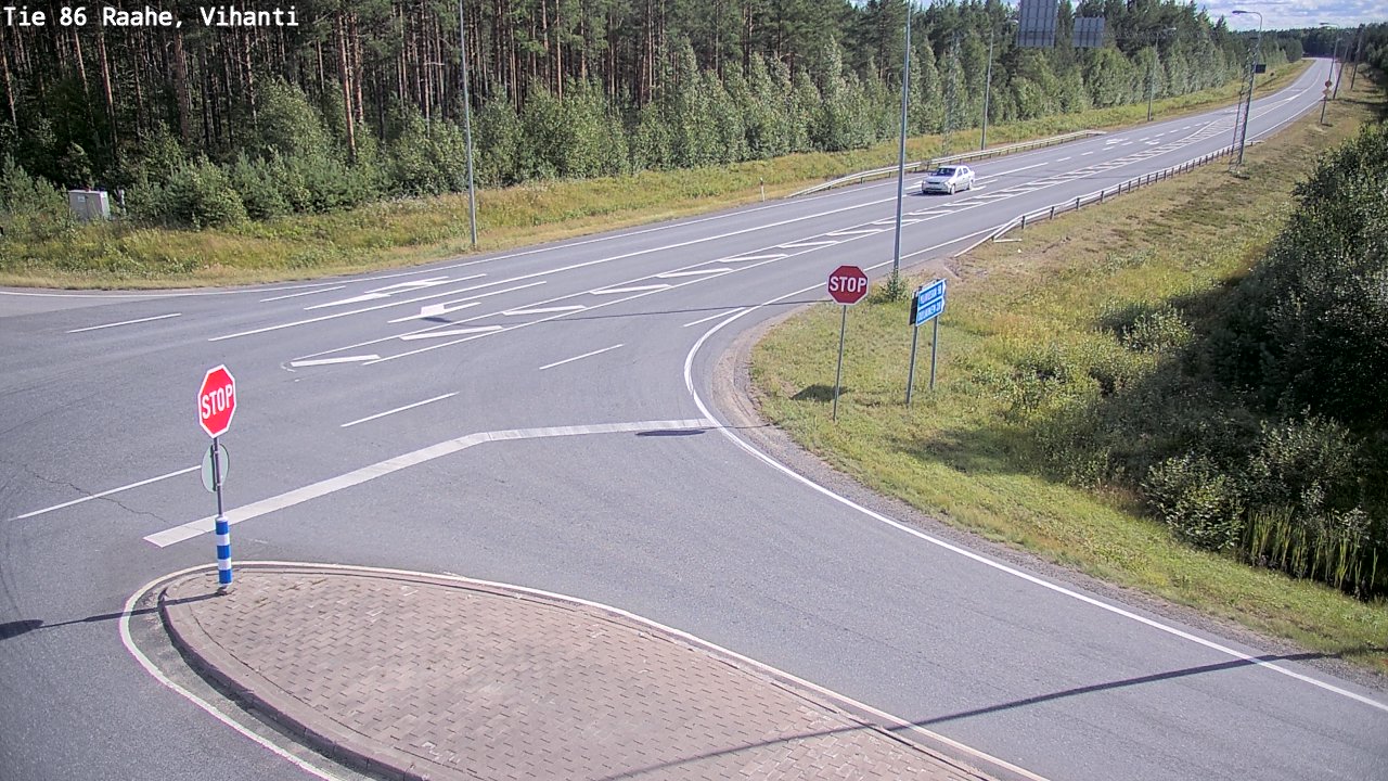 Kelikamerat Kuva Tie 86 Raahe, Vihanti, Raahe, Pohjois-Pohjanmaa