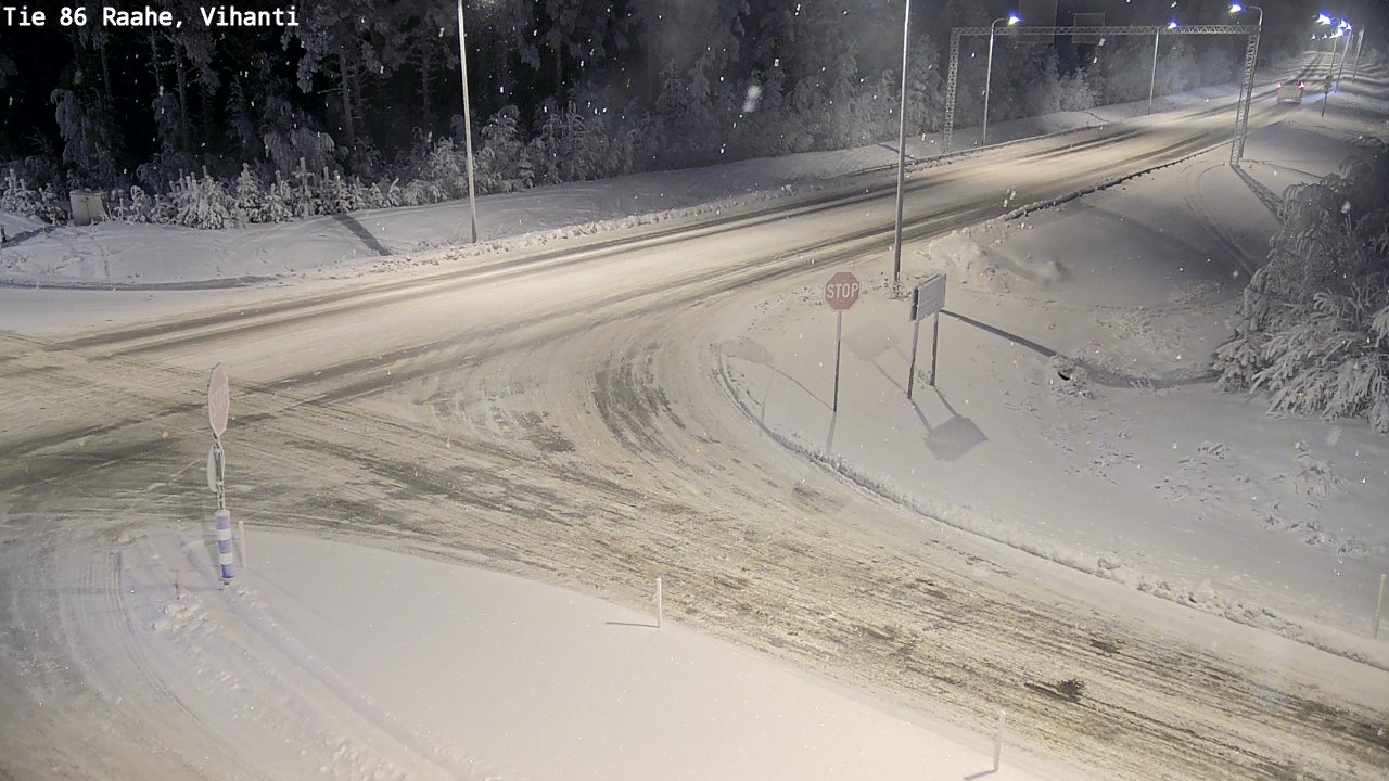 Kelikamerat Kuva Tie 86 Raahe, Vihanti, Raahe, Pohjois-Pohjanmaa