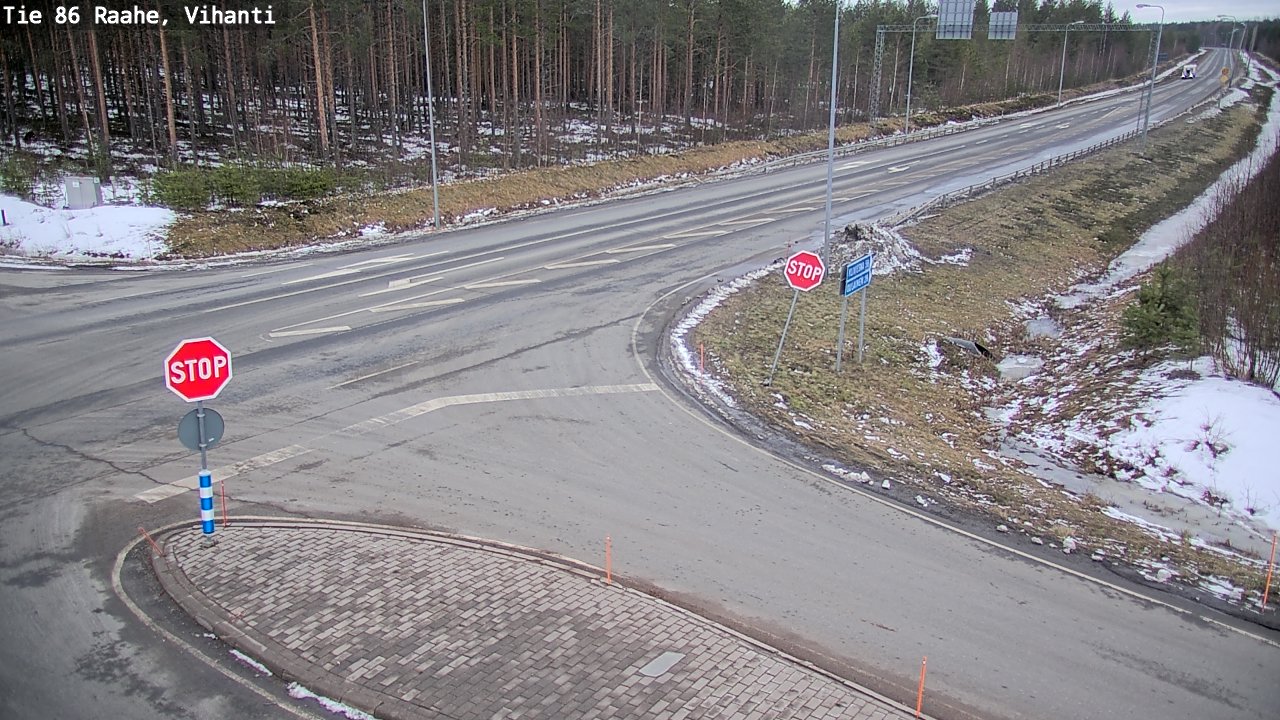 Kelikamerat Kuva Tie 86 Raahe, Vihanti, Raahe, Pohjois-Pohjanmaa