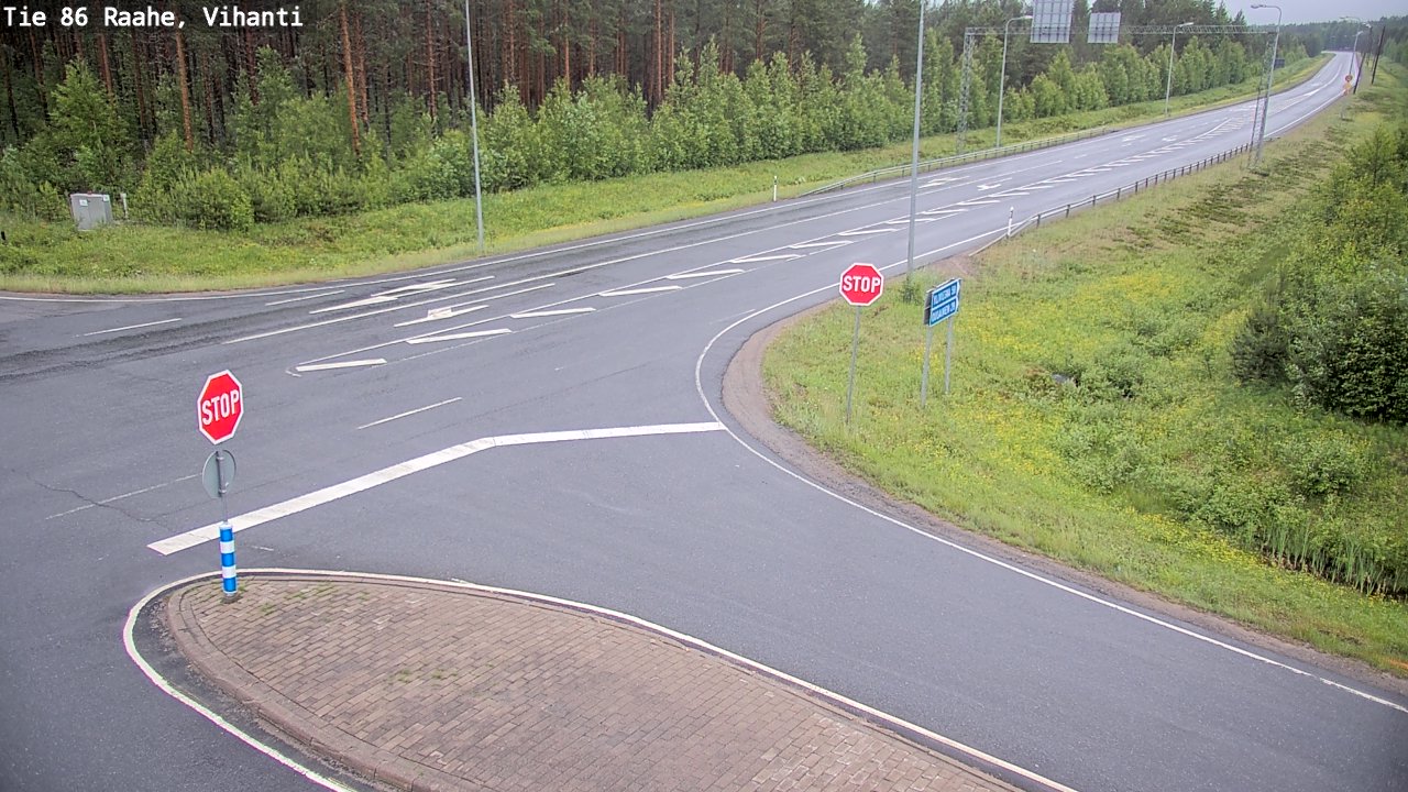 Kelikamerat Kuva Tie 86 Raahe, Vihanti, Raahe, Pohjois-Pohjanmaa