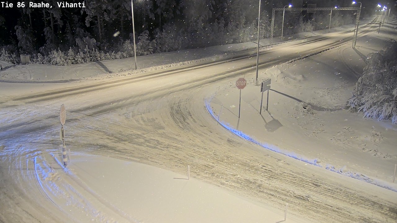 Kelikamerat Kuva Tie 86 Raahe, Vihanti, Raahe, Pohjois-Pohjanmaa